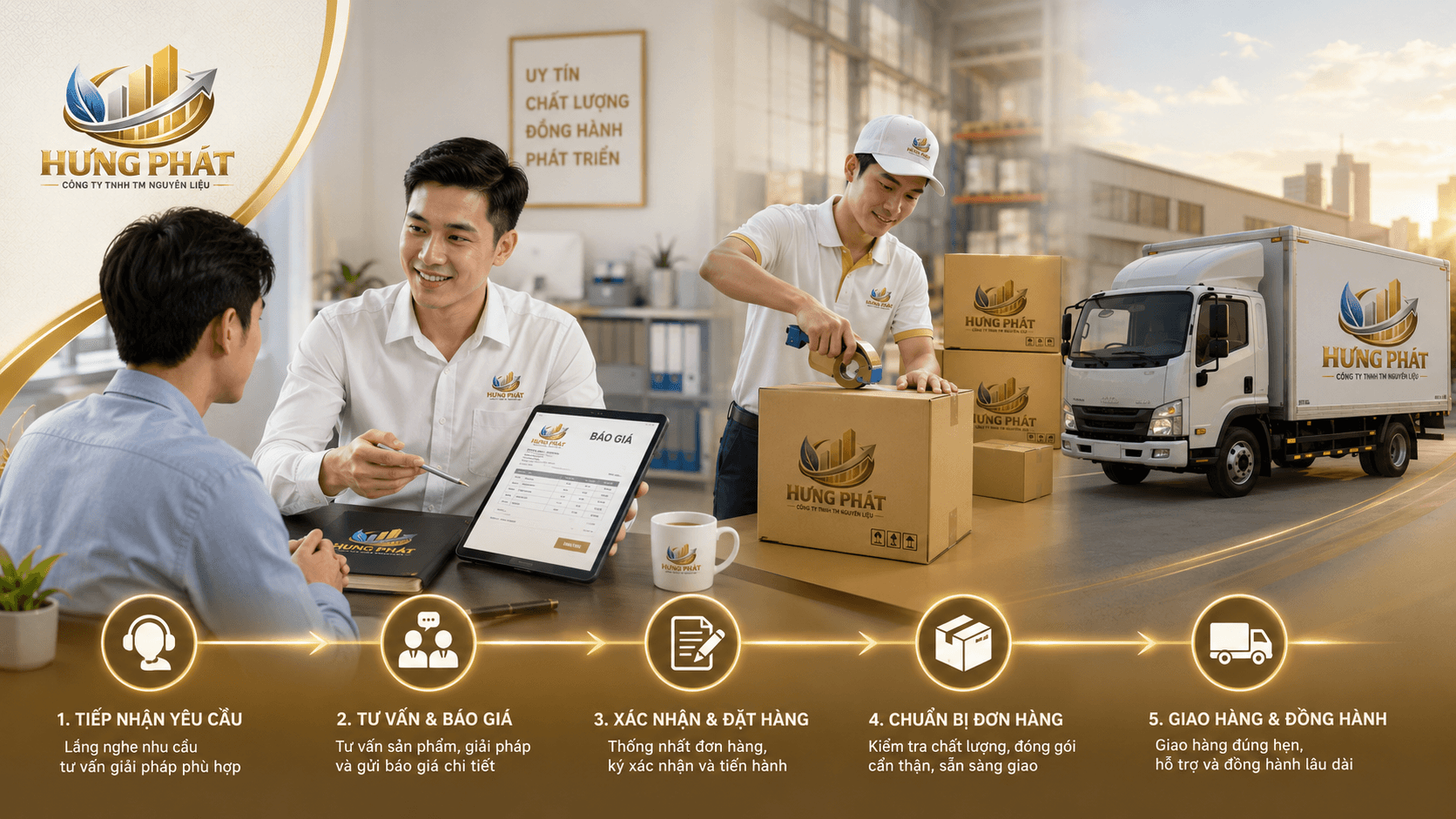 Hưng Phát - giới thiệu thương mại và phân phối
