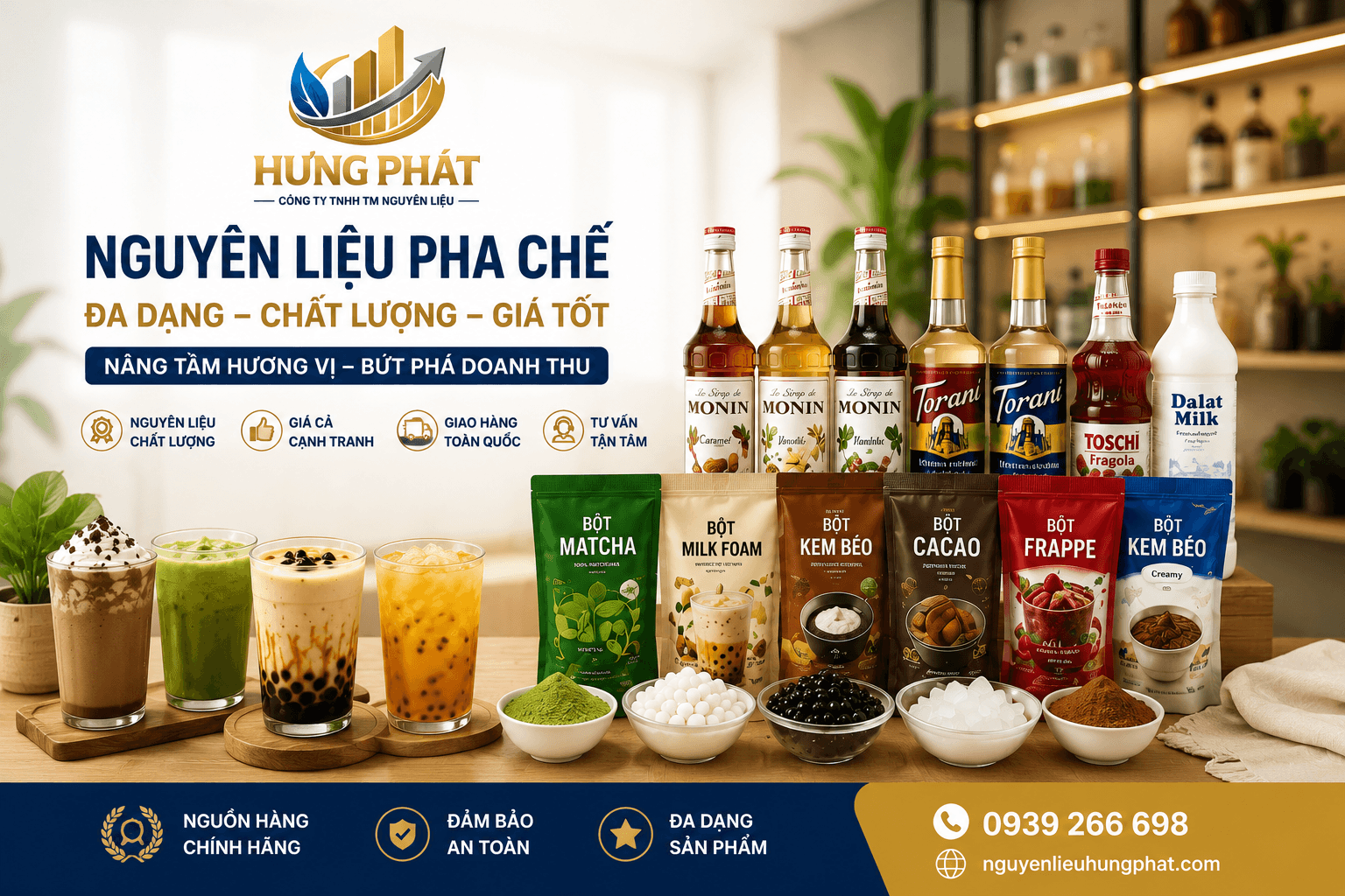 5 bước chọn nguyên liệu pha chế cho menu mới